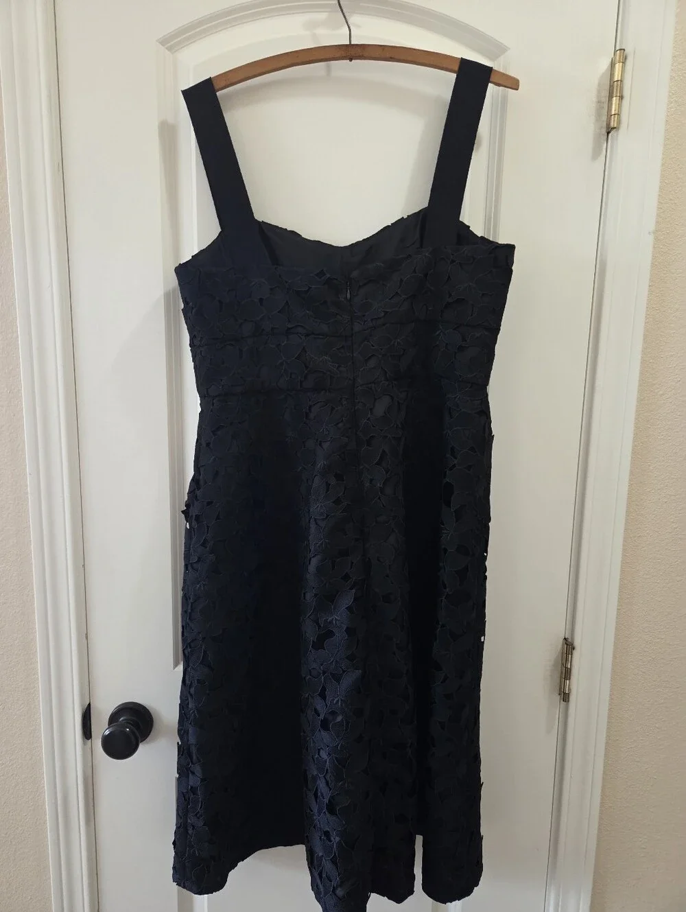 J. Crew Black Lace Dress